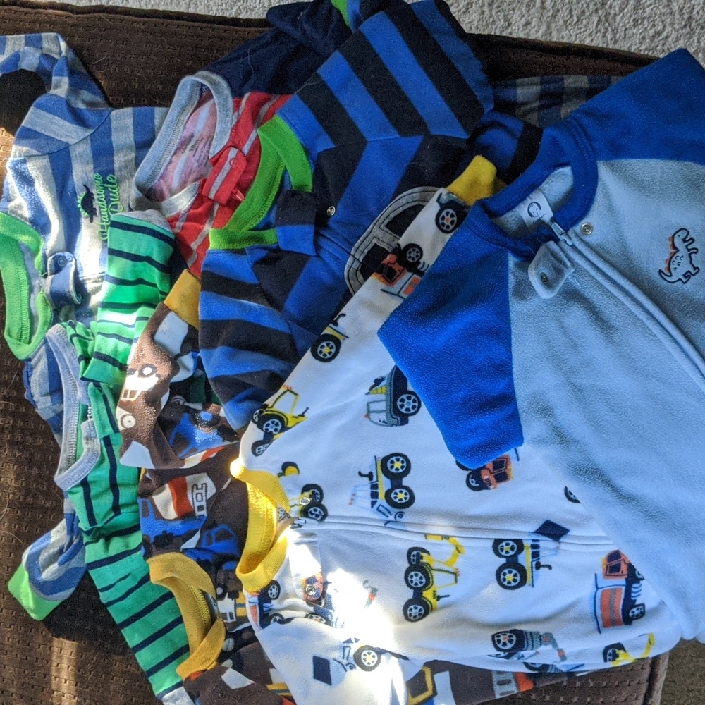 18m boy sleepers bundle lot
